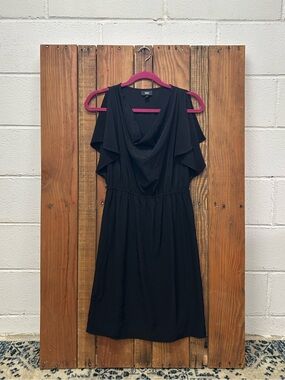 Mossimo size small black cowl neck dress